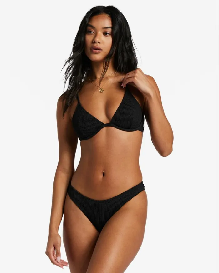 Summer High Hike Bikini Bottoms Black Sands Women Billabong Bikinis