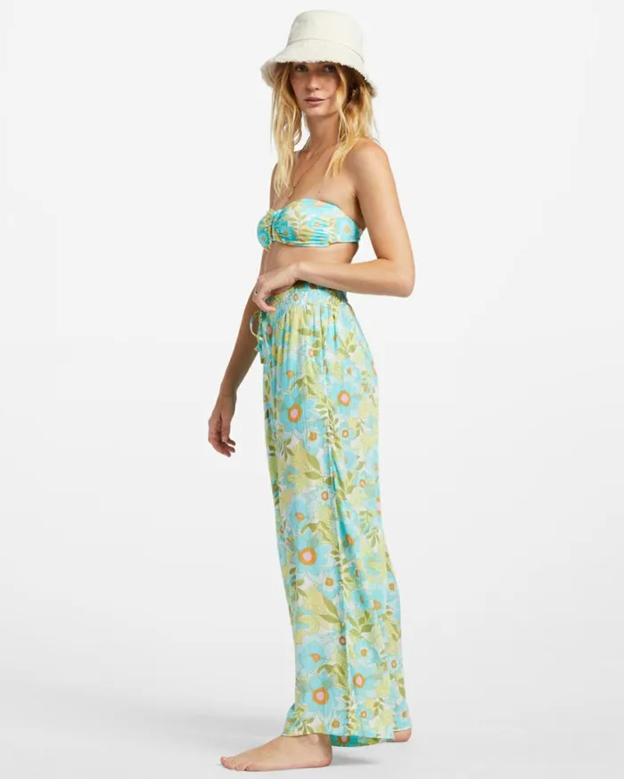 Sun Rays Crinkle Pants Ocean Eyes Women Billabong Pants