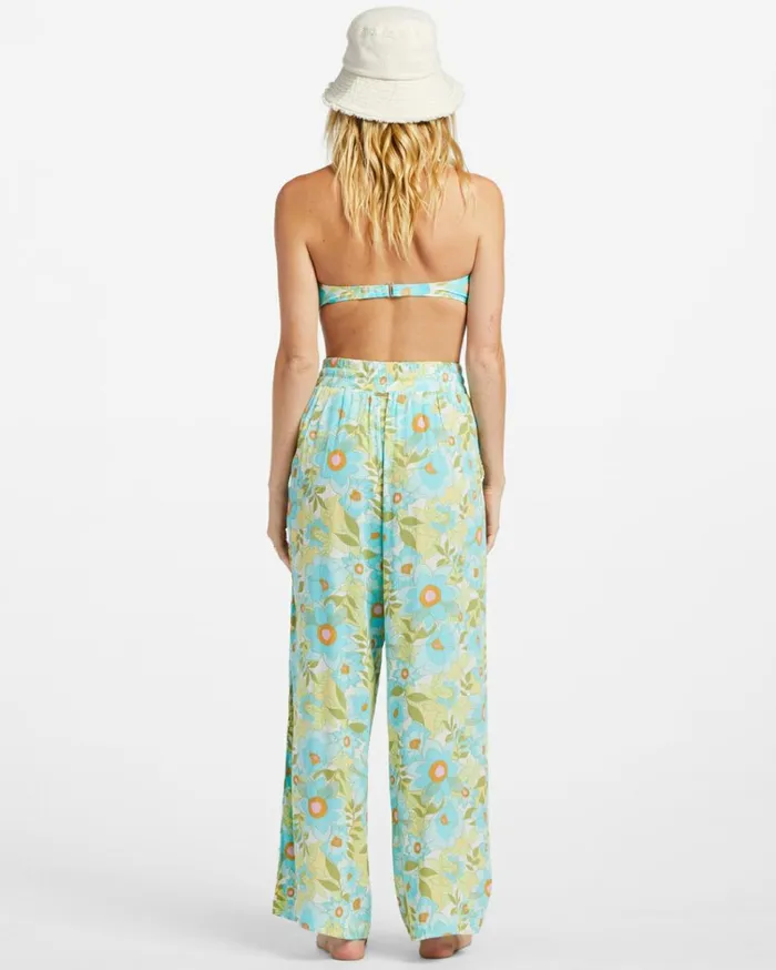 Sun Rays Crinkle Pants Ocean Eyes Women Billabong Pants