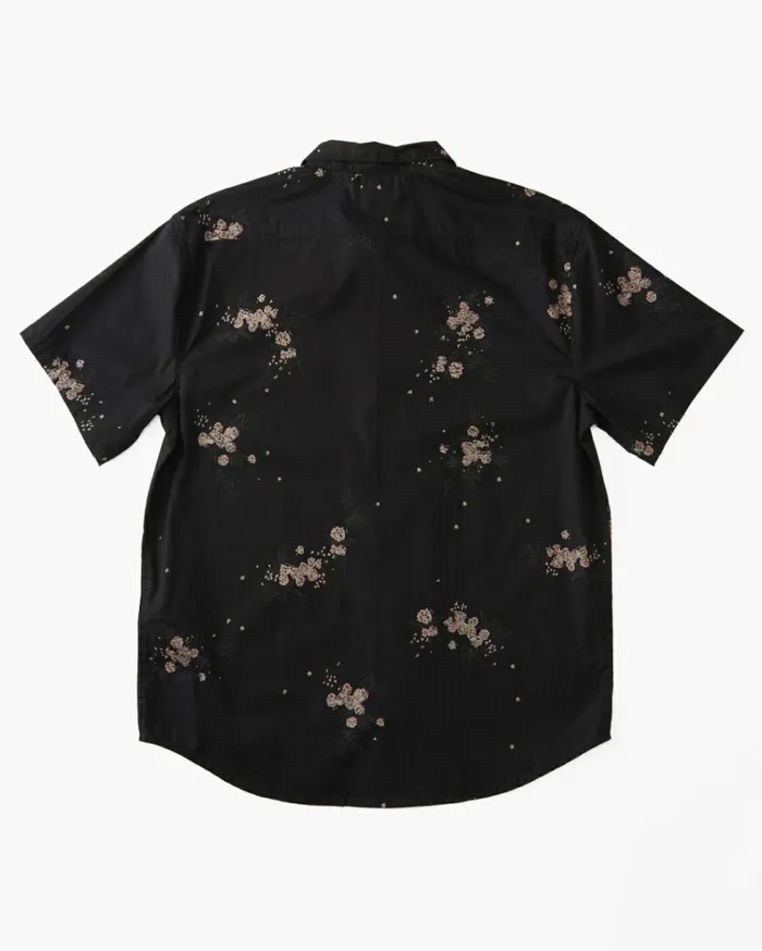 Sundays Mini Short Sleeve Shirt Phantom Men Billabong Shirts