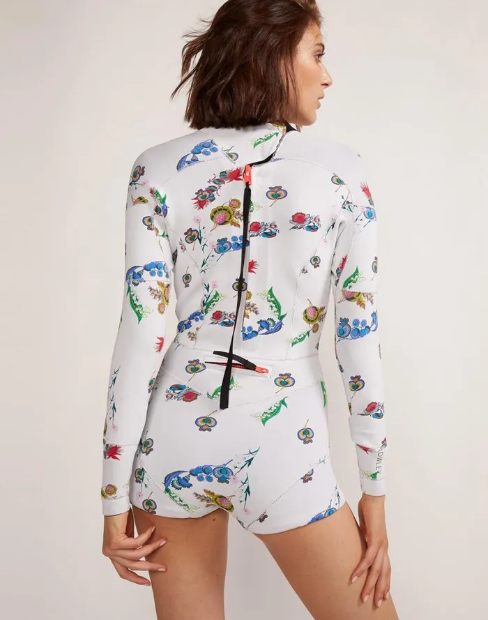 Surf and Swim Women Cynthia Rowley Garden Floral High Tide Wetsuit
