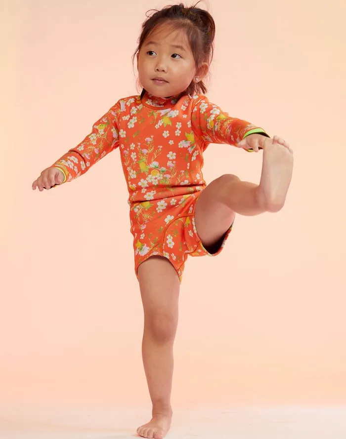 Surf and Swim Women Cynthia Rowley Kids Floral Wetsuit