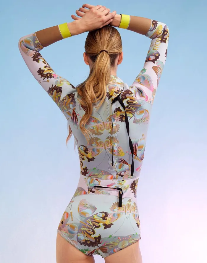 Surf and Swim Women Cynthia Rowley Sunrise Paisley Wetsuit