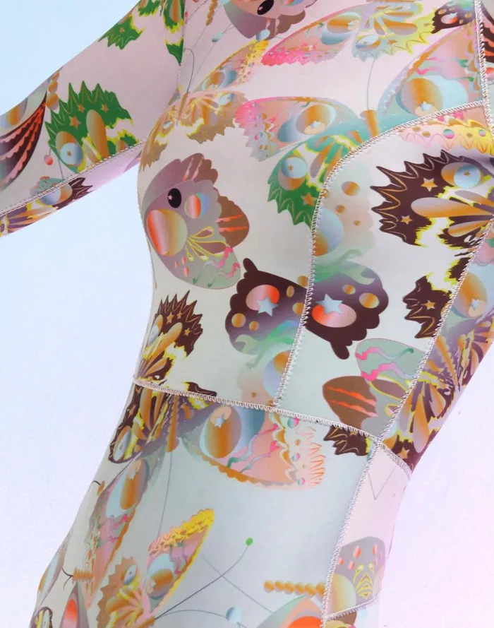 Surf and Swim Women Cynthia Rowley Sunrise Paisley Wetsuit