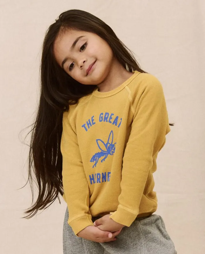 Sweatshirts Little039s The Great The Little College Sweatshirt Daisy With Hornet Graphic