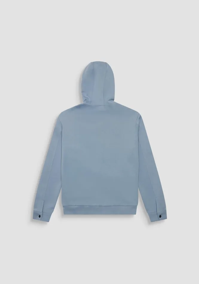 Sweatshirts Men Antony Morato Regular Fit Hoodie With Zip In Cotton Blend With Logo Powder