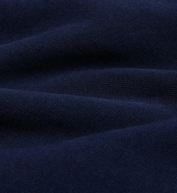 Sweatshirts Men Sporty and Rich Wellness Ivy Boucl Crewneck 8211 Navy