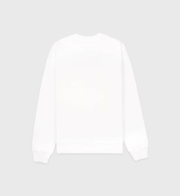 Sweatshirts Women Sporty and Rich California Crewneck 8211 WhiteBright Red