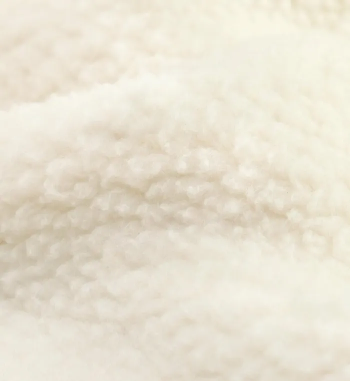 Sweatshirts Women Sporty and Rich Sherpa Health Hoodie 8211 Cream