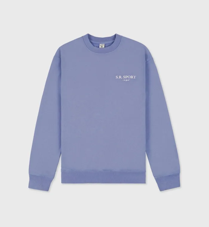 Sweatshirts Women Sporty and Rich Wimbledon Crewneck 8211 ColonyCream