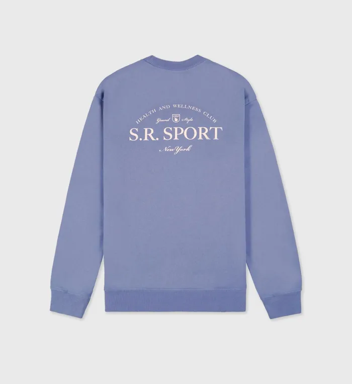 Sweatshirts Women Sporty and Rich Wimbledon Crewneck 8211 ColonyCream