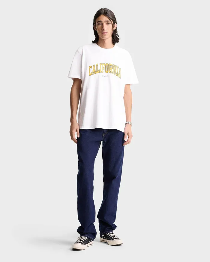 TShirts Men Sporty and Rich California TShirt 8211 WhiteGold