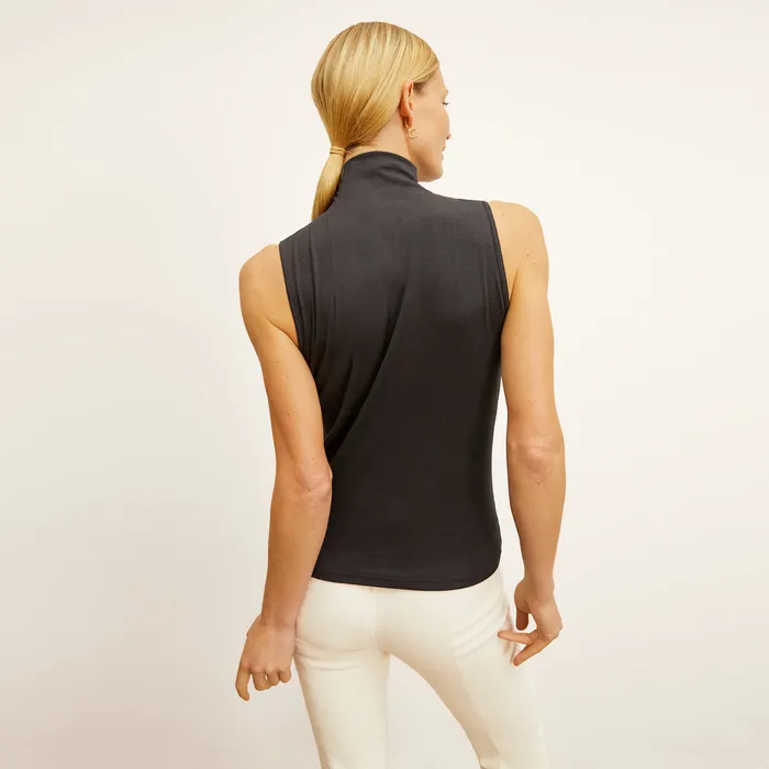 TShirts Women The Jett Tank 8211 Organic Ribbed Pima Cotton Black M M LaFleur