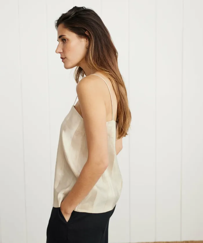 Tees and Tanks Women Jenni Kayne Margot Cami Cream