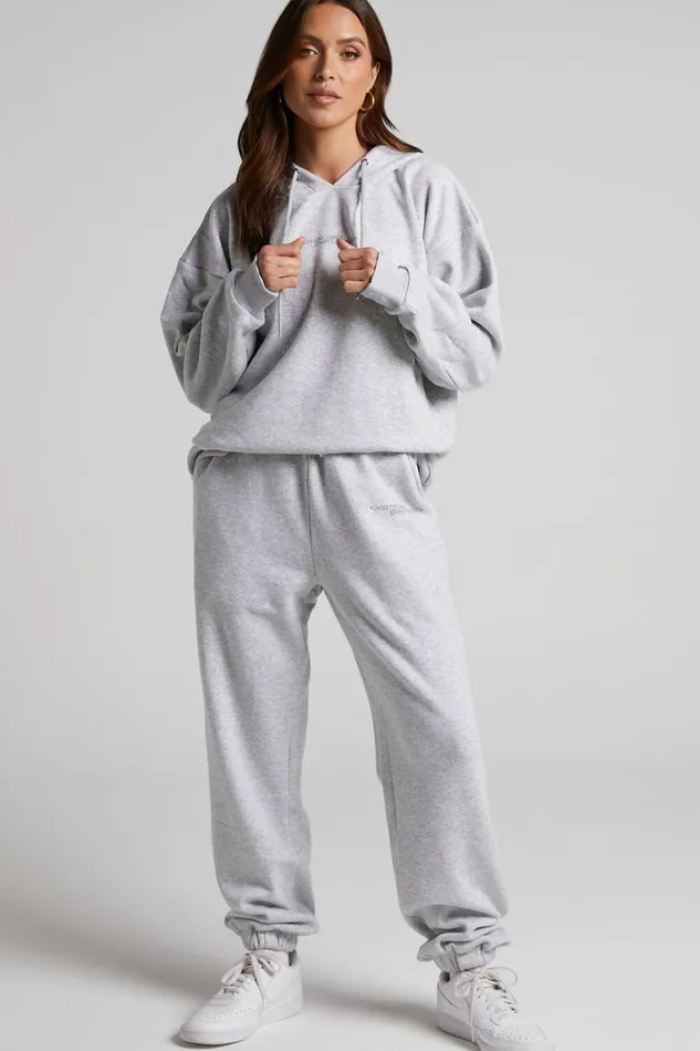The Hunger Project X Showpo 8211 THP Hoodie In Grey Marle Women Showpo Activewear