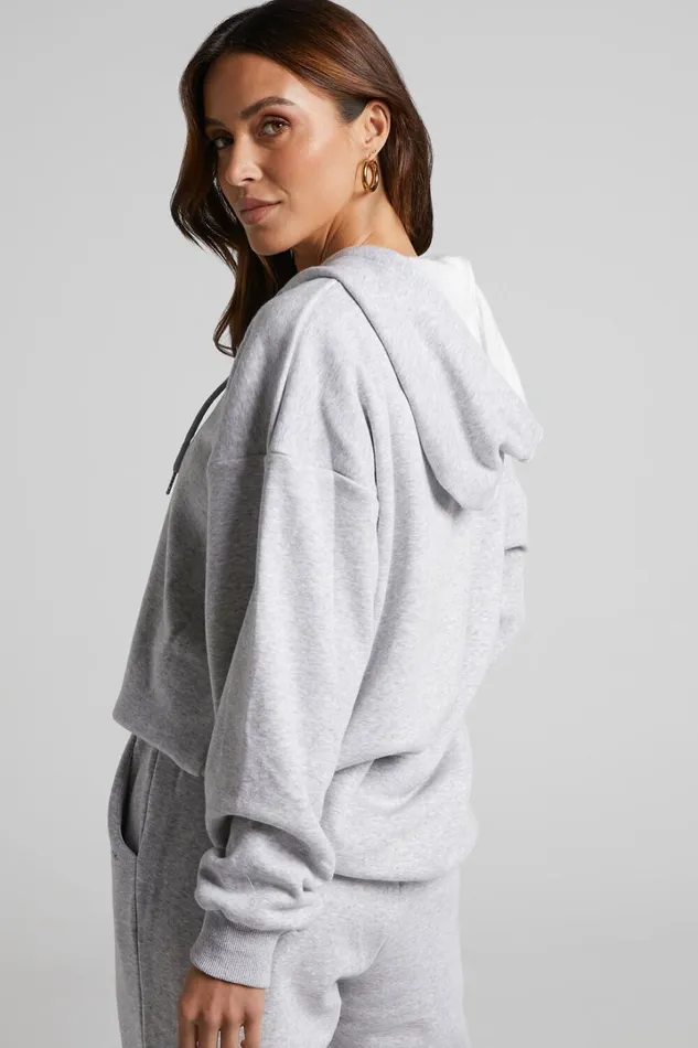 The Hunger Project X Showpo 8211 THP Hoodie In Grey Marle Women Showpo Activewear
