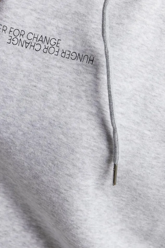The Hunger Project X Showpo 8211 THP Hoodie In Grey Marle Women Showpo Activewear