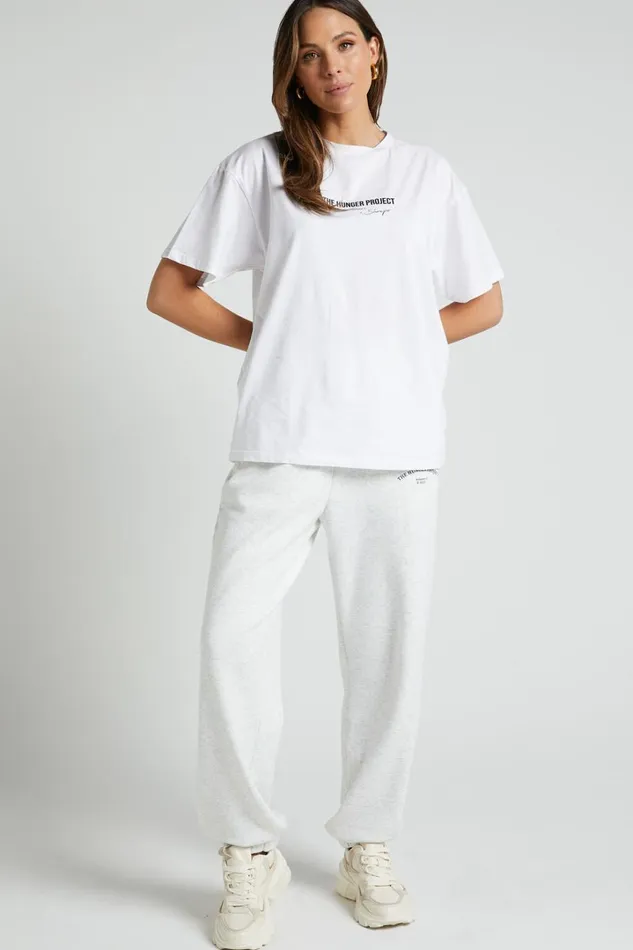 The Hunger Project X Showpo 8211 THP Tee In White Women Showpo Activewear