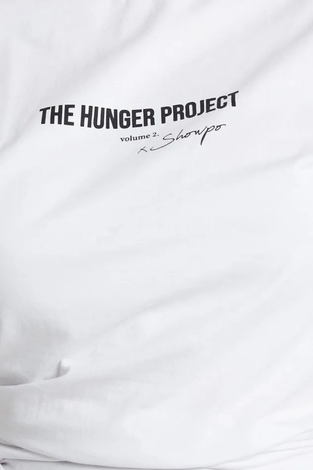 The Hunger Project X Showpo 8211 THP Tee In White Women Showpo Activewear