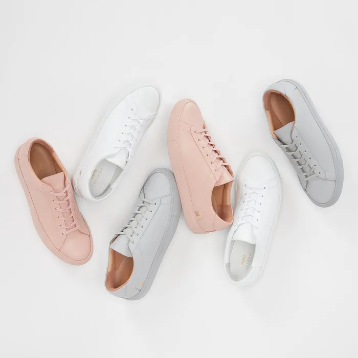The MMLaFleur x Koio Capri LowTop Sneakers 8211 Leather White Shoes M M LaFleur Women