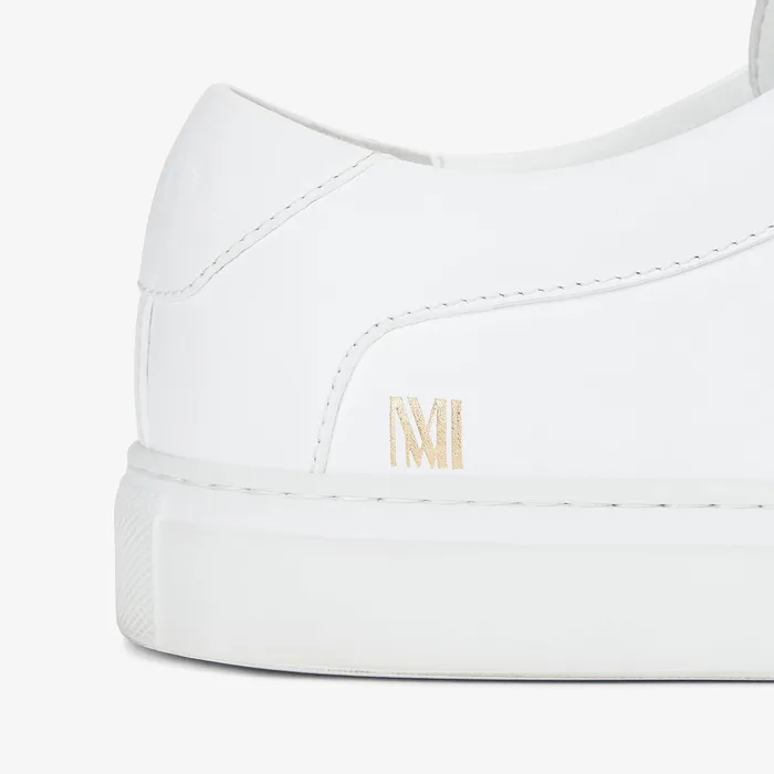 The MMLaFleur x Koio Capri LowTop Sneakers 8211 Leather White Shoes M M LaFleur Women