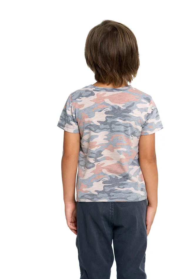 Tops Boys Gauze Jersey Zip Pocket Short Sleeve Tee Chaser Brand Tops Boys Gauze Jersey Zip Pocket Short Sleeve Tee Chaser Brand