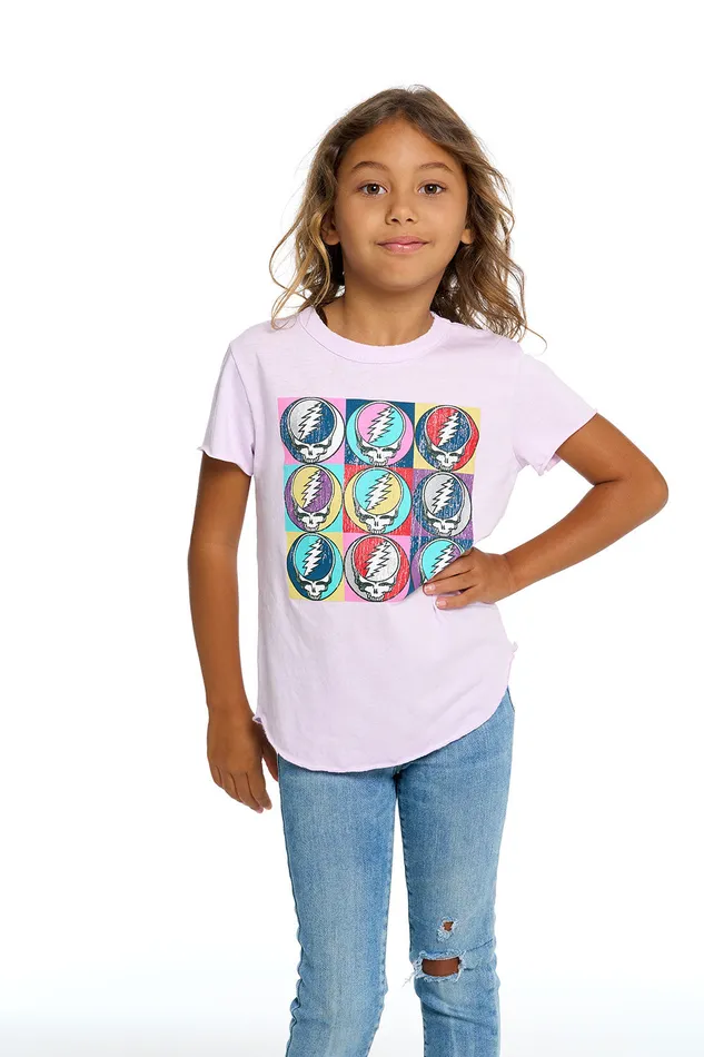 Tops Chaser Brand Girls Grateful Dead Multi Syf