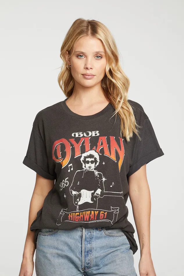 Tops Chaser Brand Womens Bob Dylan Highway 61