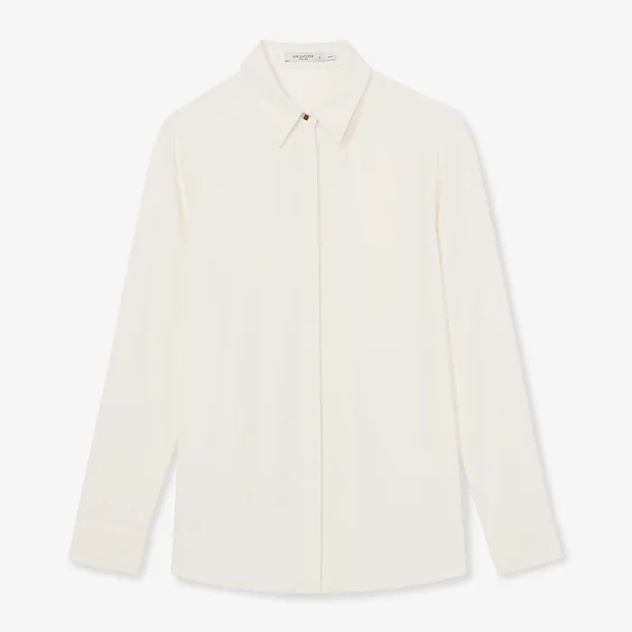 Tops M M LaFleur Women The Lagarde Shirt 8211 Eco Soft Wave Ivory