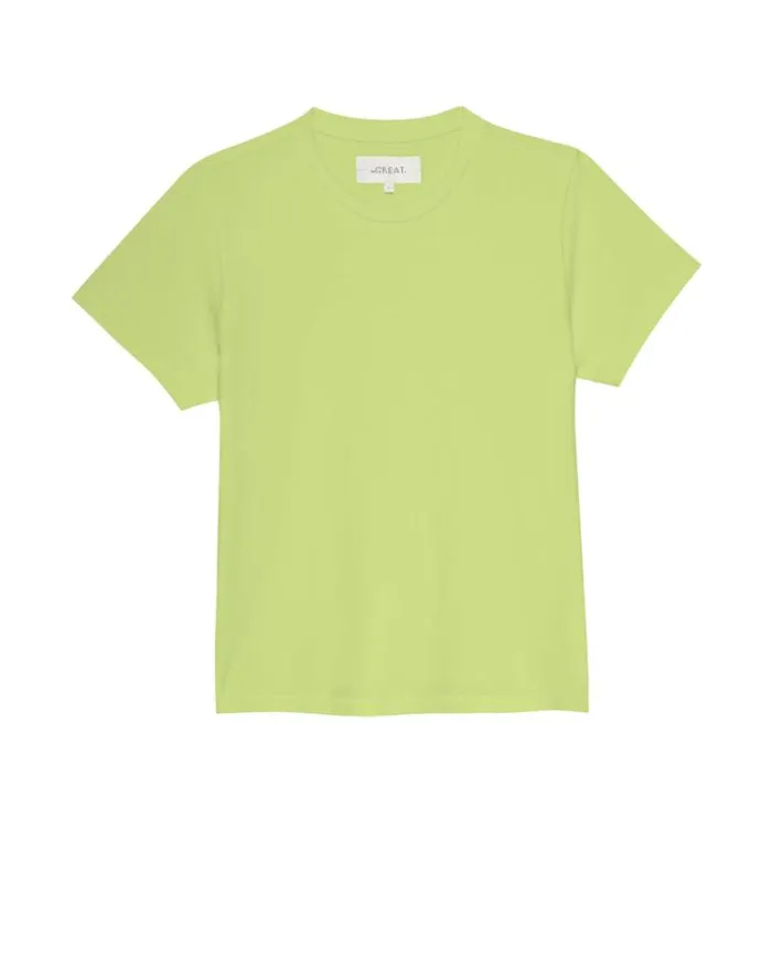 Tops Women039s The Great The Little Tee Lime Zest