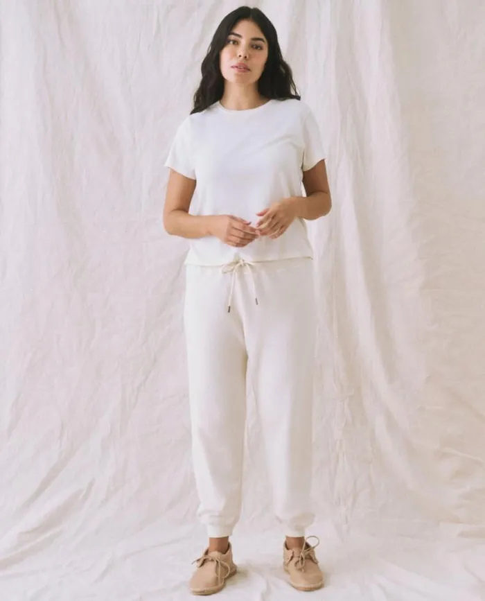 Tops Women039s The Great The Little Tee Washed White