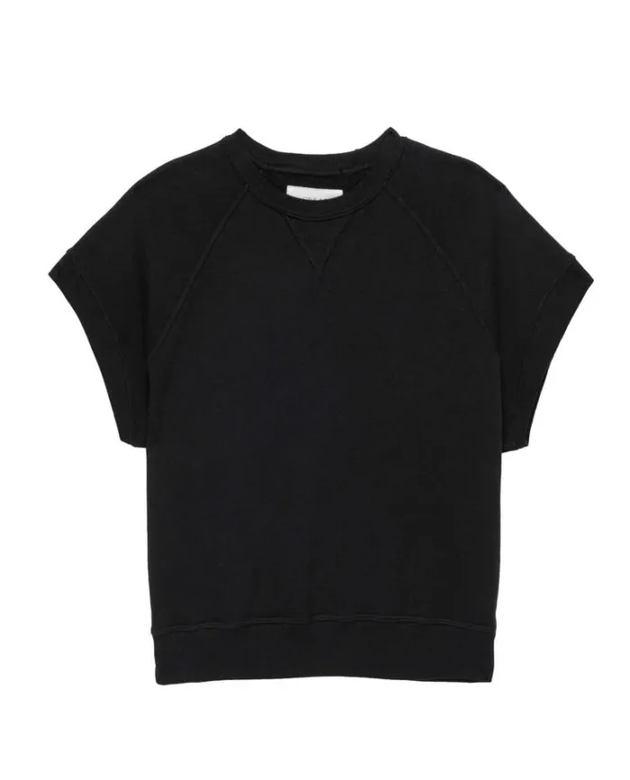 Tops Women039s The Great The Wedge Sweatshirt Almost Black