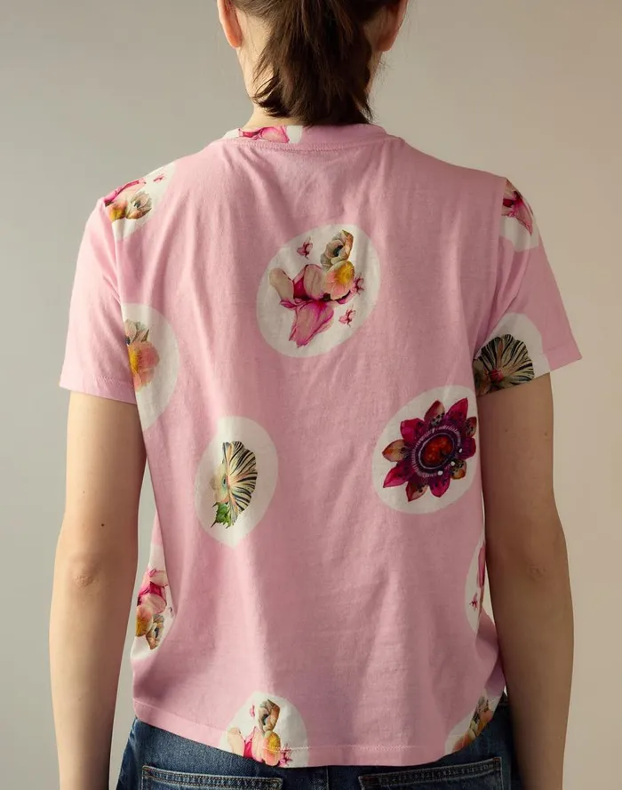 Tops Women Cynthia Rowley Bloom Tee