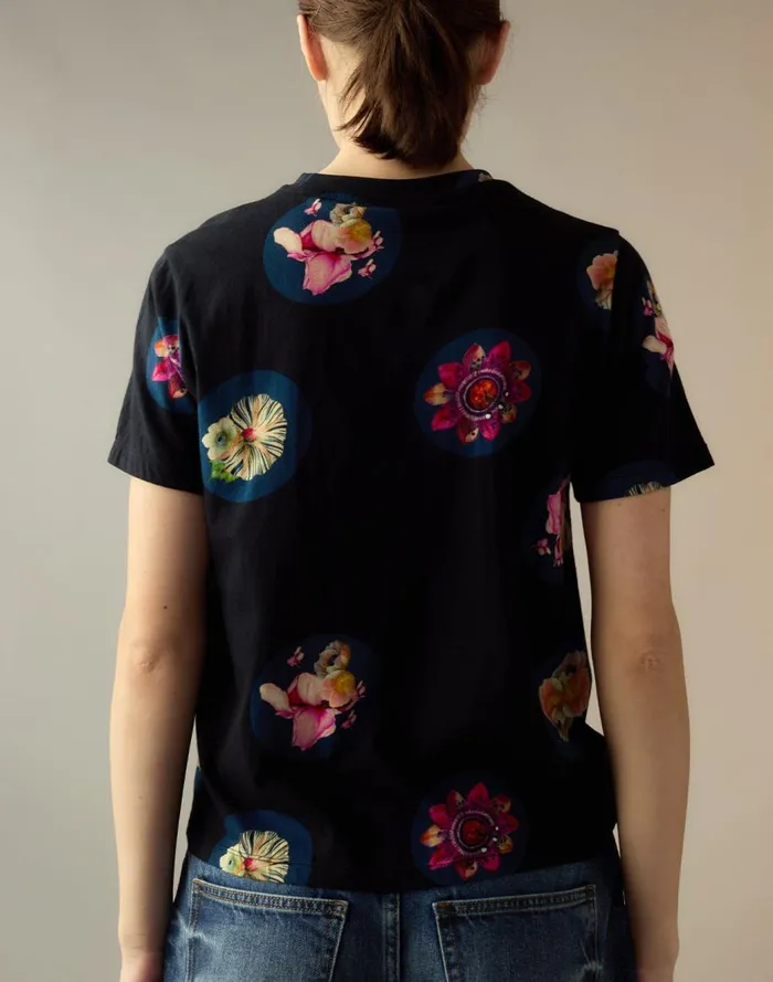 Tops Women Cynthia Rowley Bloom Tee