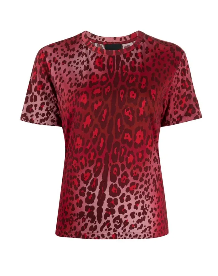 Tops Women Cynthia Rowley Leopard Tee