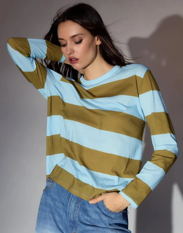 Tops Women Cynthia Rowley Long Sleeve Everyday Tee