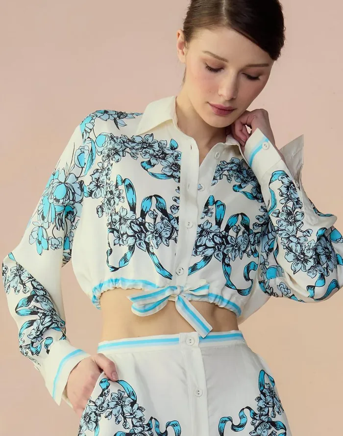 Tops Women Cynthia Rowley Marseille Shirt