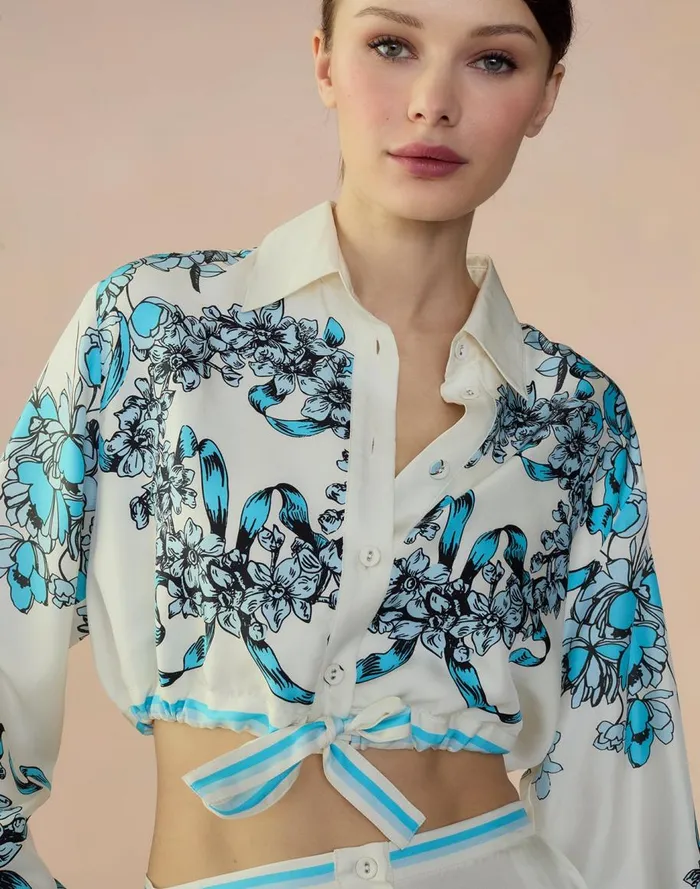 Tops Women Cynthia Rowley Marseille Shirt