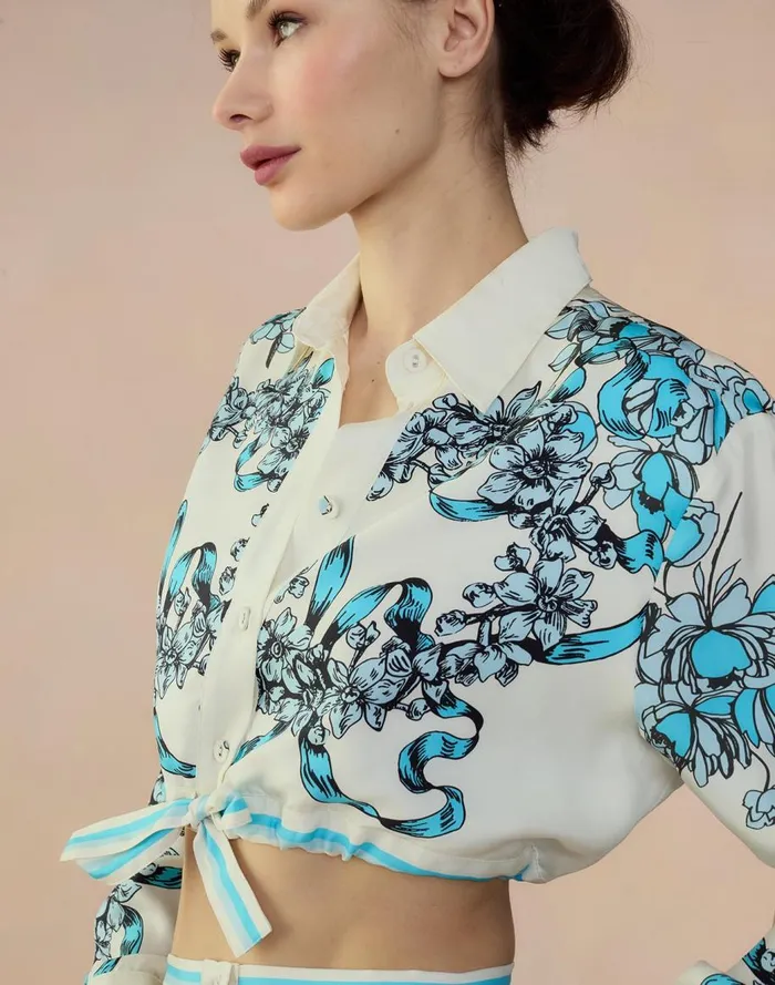 Tops Women Cynthia Rowley Marseille Shirt