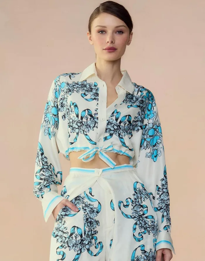 Tops Women Cynthia Rowley Marseille Shirt