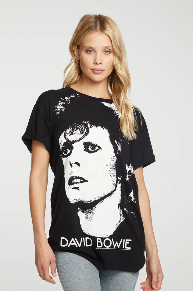 Tops Womens David Bowie Ziggy Stardust Chaser Brand