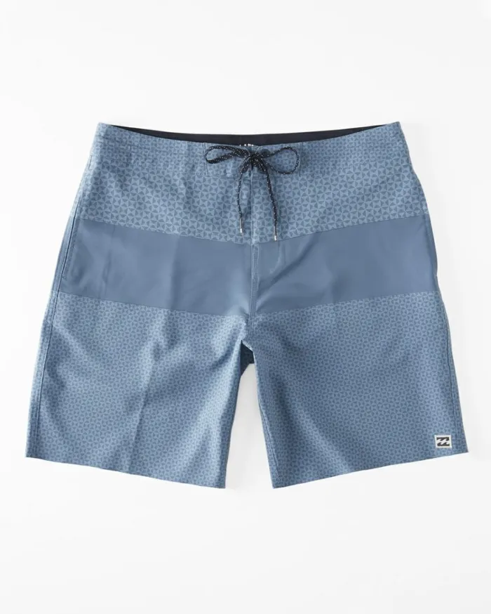 Tribong Lo Tide 19034 Boardshorts Dusty Blue Men Billabong Side Pockets