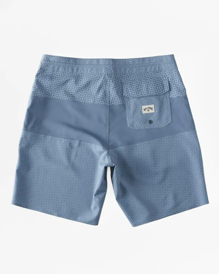 Tribong Lo Tide 19034 Boardshorts Dusty Blue Men Billabong Side Pockets