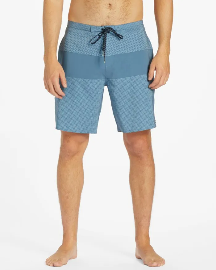 Tribong Lo Tide 19034 Boardshorts Dusty Blue Men Billabong Side Pockets