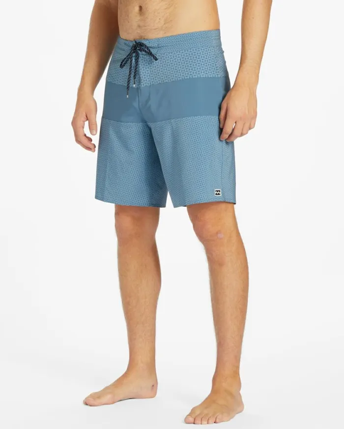 Tribong Lo Tide 19034 Boardshorts Dusty Blue Men Billabong Side Pockets