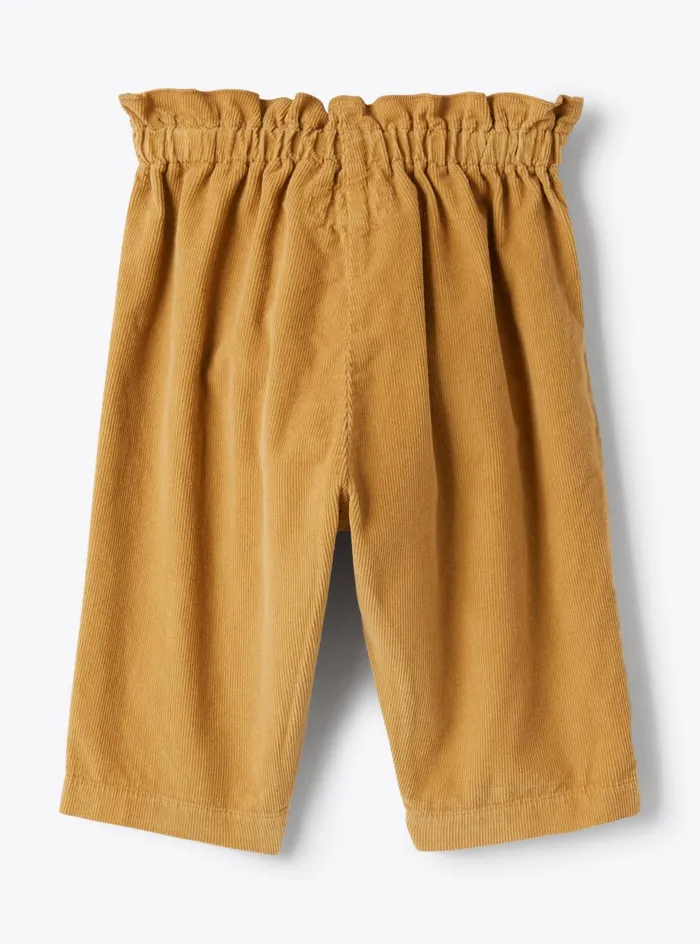Trousers And Skirts Baby 036 Il Gufo Velvet Corduroy Pants