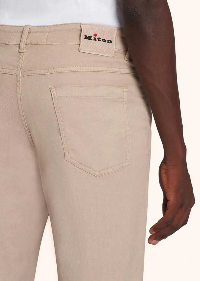 TROUSERS LINEN Men Kiton Jeans TROUSERS LINEN Men Kiton Jeans
