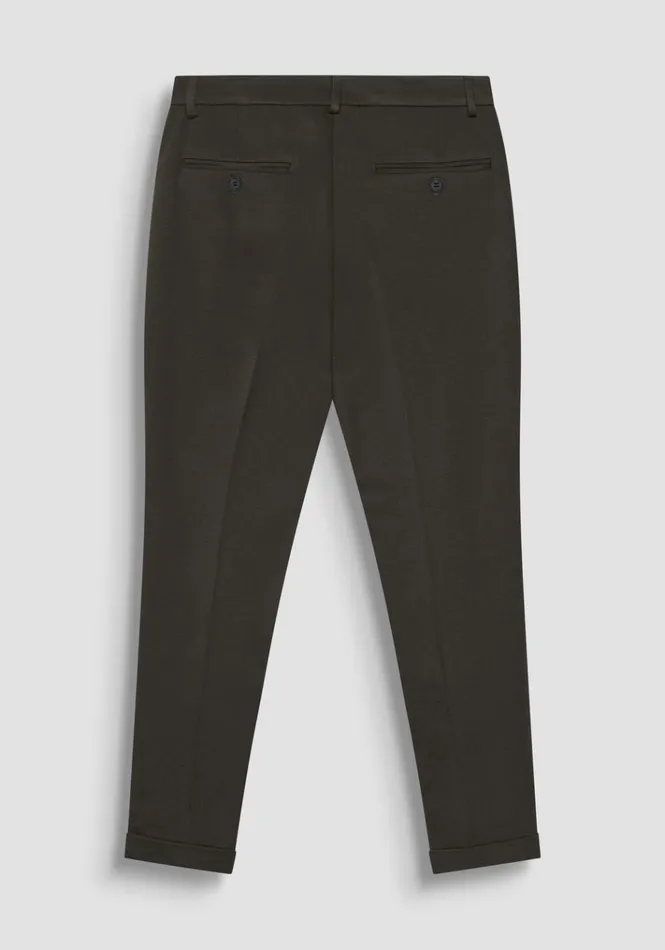 Trousers Men Antony Morato Super Skinny Fit 034Ashe034 Trousers In Viscose Blend Dark Olive Green