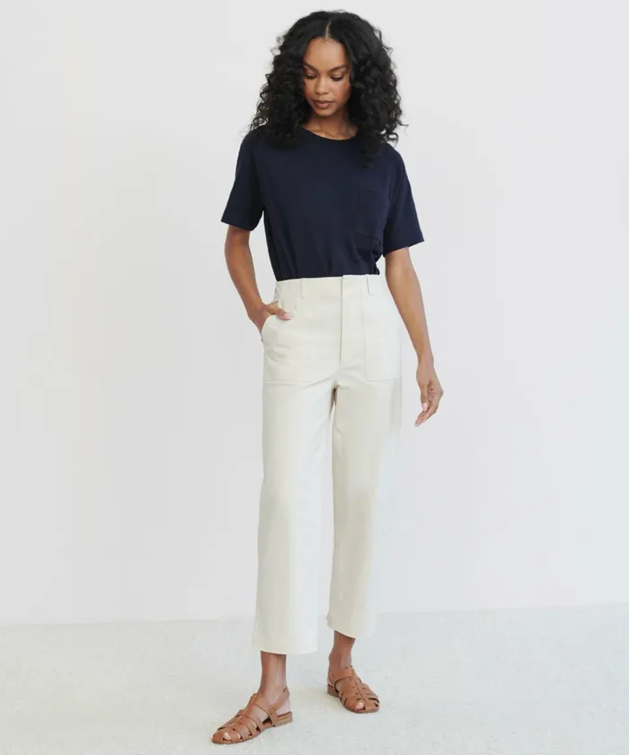 Trousers Women Jenni Kayne Ranger Trouser Ivory