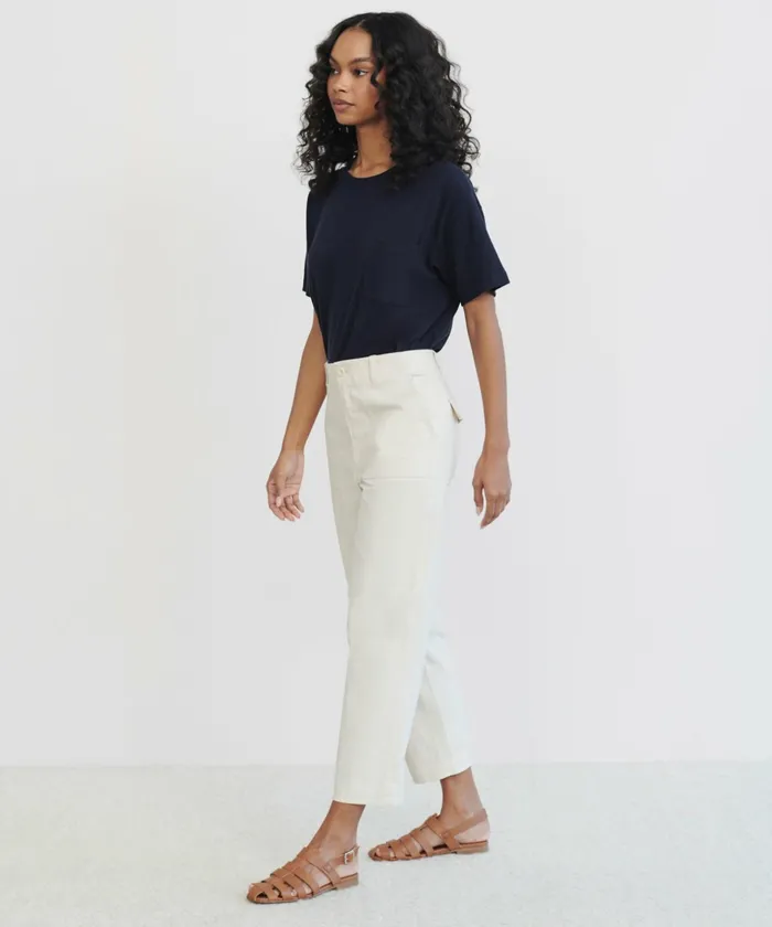 Trousers Women Jenni Kayne Ranger Trouser Ivory